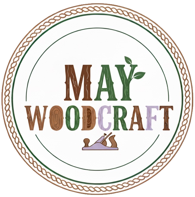May Woodcraft Logo - Where Wood Comes to Life